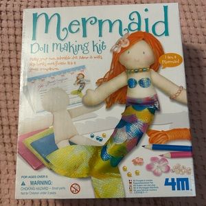 Mermaid doll making kit - brand new